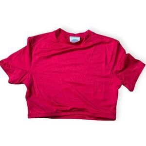 Women's Red Crop Top